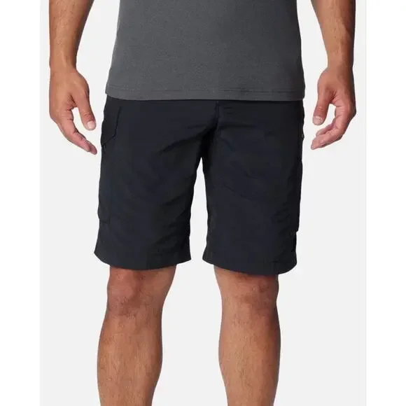 Columbia Men’s Black Silver Ridge 10” Inseam Cargo Shorts 42 NWT - Picture 3 of 9